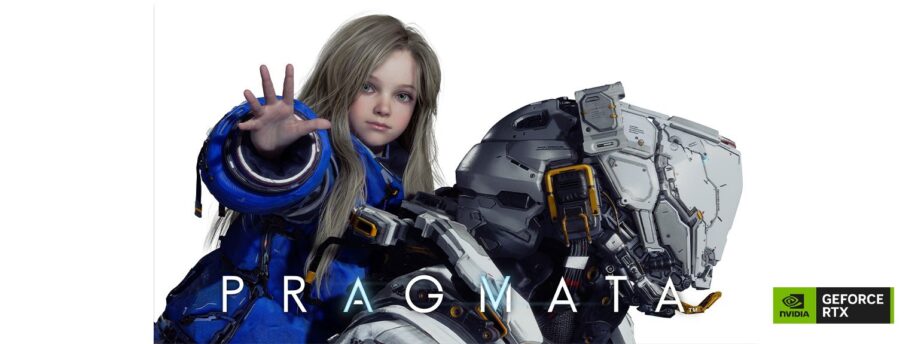 Pragmata cover art with NVIDIA GeForce RTX logo
