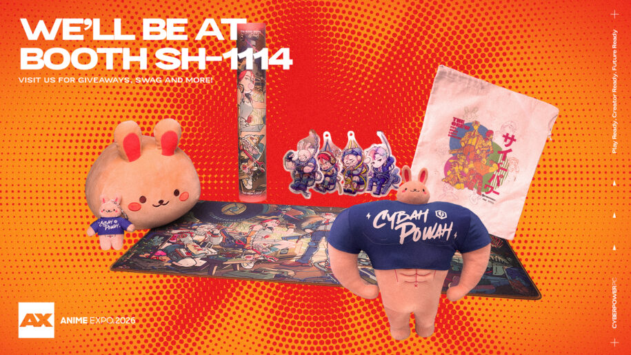 Anime Expo 2026 Swag Poster CyberPowerPC