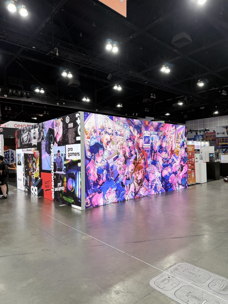 CyberPowerPC Anime Expo Booth
