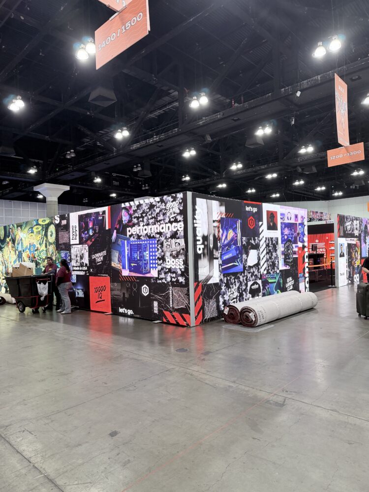 CyberPowerPC Anime Expo Booth