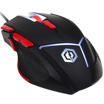 cyberpowerpc standard 4000 dpi with weight system optical gaming mouse