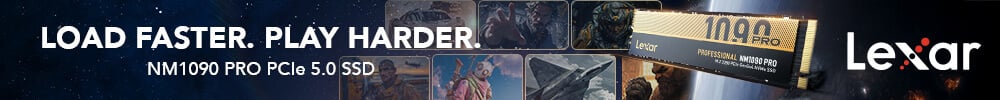 Lexar NM1090 PRO SSD - Load Faster. Play Harder.