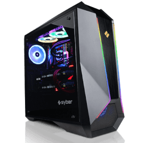 Syber L Series ATX Full-Tower Gaming Case w/ USB 3.0, ARGB & Both Side Tempered Window Panel