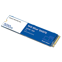 Free 500GB WD Blue SN570 PCIE NVME SSD for all Laptops and Desktops [Excludes Instant Ship PC]