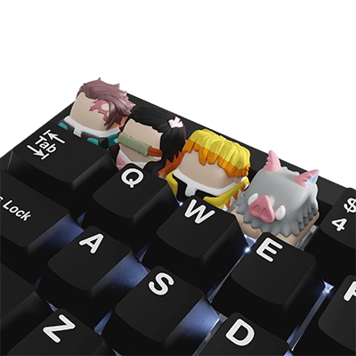 CyberPowerPC Demon Slayer Artisan Keycap Set (Keyboard not included)