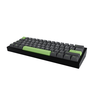 CyberPowerPC Full 121 Key Dye Sub Keycap Set - Radioactive (Keyboard not included)