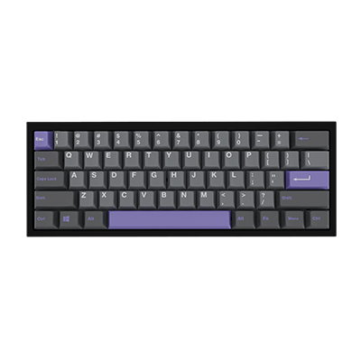 CyberPowerPC Full 121 Key Dye Sub Keycap Set - Cyberpunk (Keyboard not included)