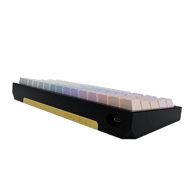 CyberPowerPC Full 121 Key Dye Sub Keycap Set - Pastel Gradient (Keyboard not included)