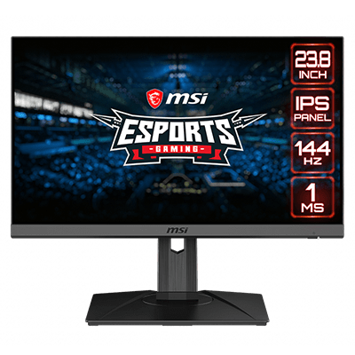 MSI 24" Optix G242P 1920 X 1080 (FHD) IPS 1MS 144Hz ESPORTS Gaming Monitor
