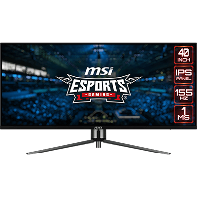 40" MSI MAG401QR 3440 x 1440(UWQHD) IPS 1ms, 155Hz  Ultrawide eSports Gaming Monitor Adaptive Sync compatible