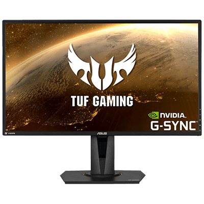 27" ASUS TUF GAMING VG27AQ HDR WQHD (2560X1440) IPS 1MS 165HZ (ABOVE 144HZ) G-SYNC COMPATIBLE Gaming Monitor