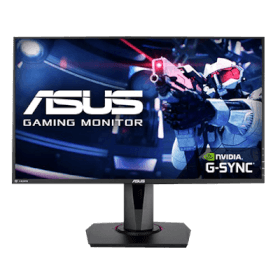 27" ASUS VG278QR 1920 x 1080 (FHD), 5ms, 165Hz Gaming Monitor with G-SYNC Compatible, Adaptive Sync
