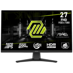 27" MSI MAG 272F 1920x1080 (FHD) 200Hz, rapid 0.05ms(GtG) FPS Gaming Monitor