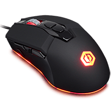 cyberpowerpc standard 4000 dpi with weight system optical gaming mouse