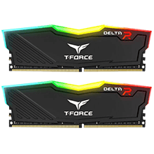 Double Memory up to 32GB Team T-Force Delta RGB from 8GB and 16GB 3200 Major Brand for all Desktops [Excludes Prebuilt PC]