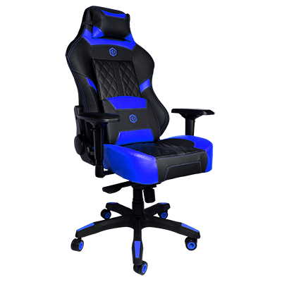 CyberpowerPC Pro Gaming Chair 600 Series (Black/Blue Color)
