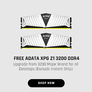 FREE ADATA XPG Z1 3200 DDR4 Upgrade from 3200 Major Brand for all Desktops [Exclude Instant Ship]