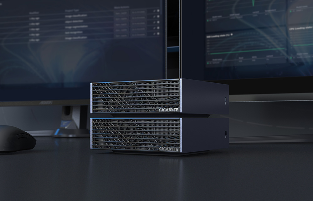 CyberPowerPC GIGABYTE AI TOP ATOM NVIDIA DGX Spark™ Desktop AI Supercomputer