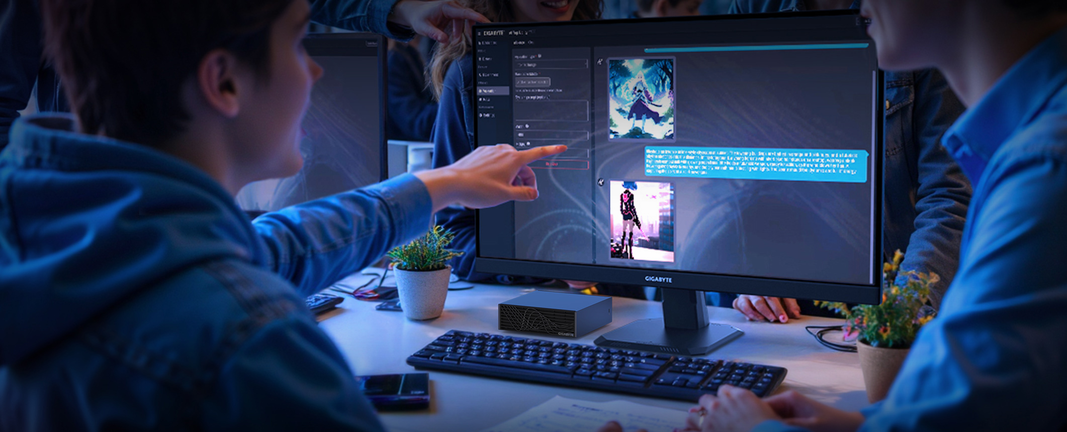 CyberPowerPC GIGABYTE AI TOP ATOM NVIDIA DGX Spark™ Desktop AI Supercomputer