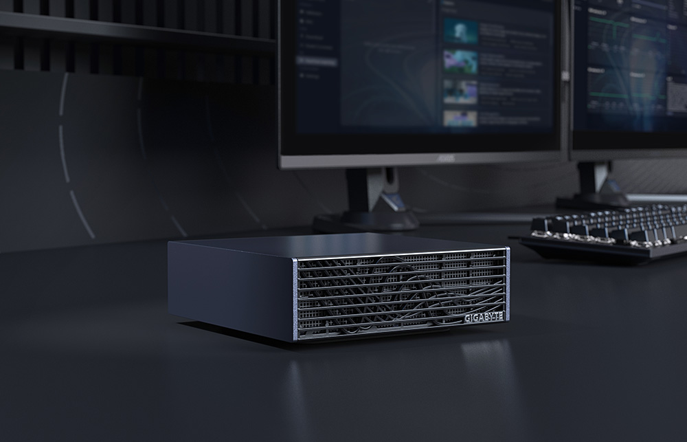 CyberPowerPC GIGABYTE AI TOP ATOM NVIDIA DGX Spark™ Desktop AI Supercomputer