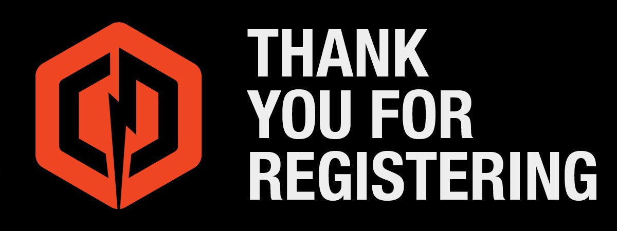 Thank you for registering