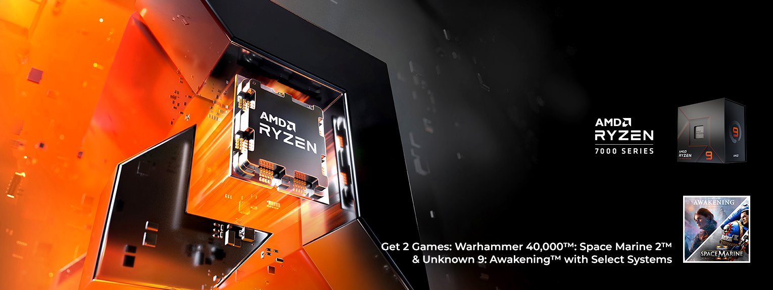 AMD Ryzen 7000 Series CPU Gaming PCs | CyberPowerPC