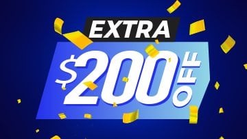 $200 Extra Instant Off