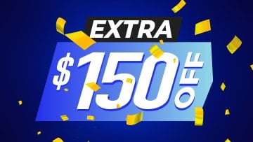 $150 Extra Instant Rebate