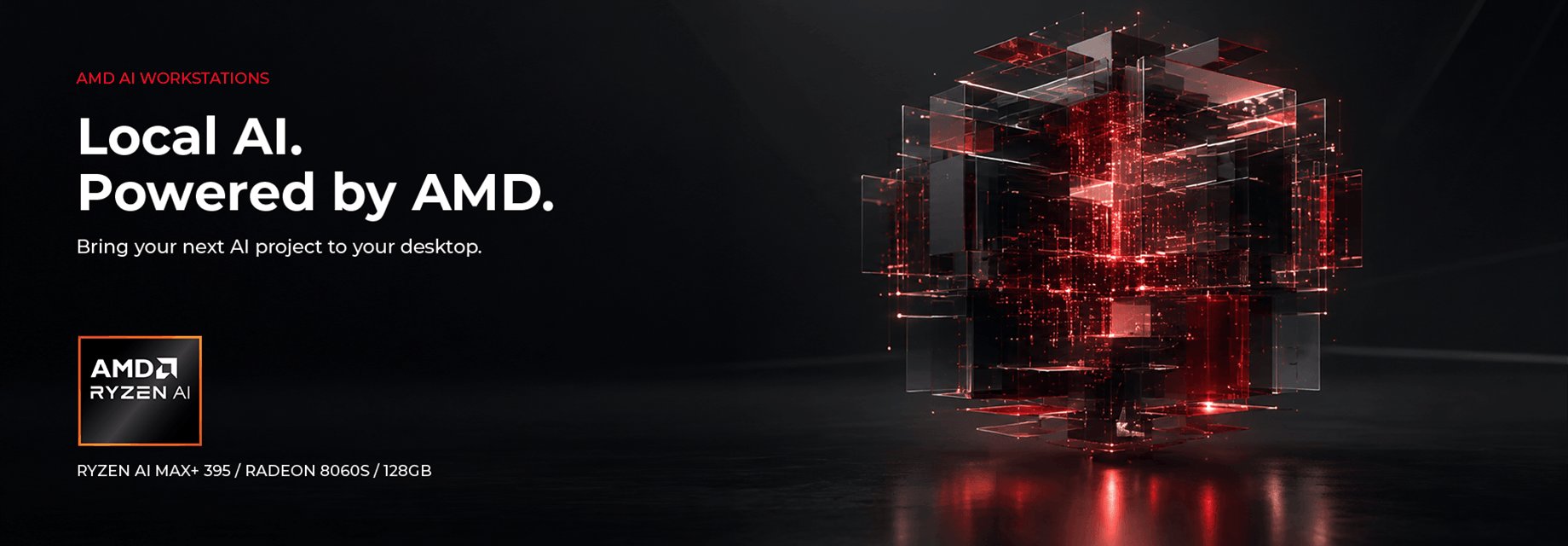 AMD AI Supercomputer on Your Desk banner